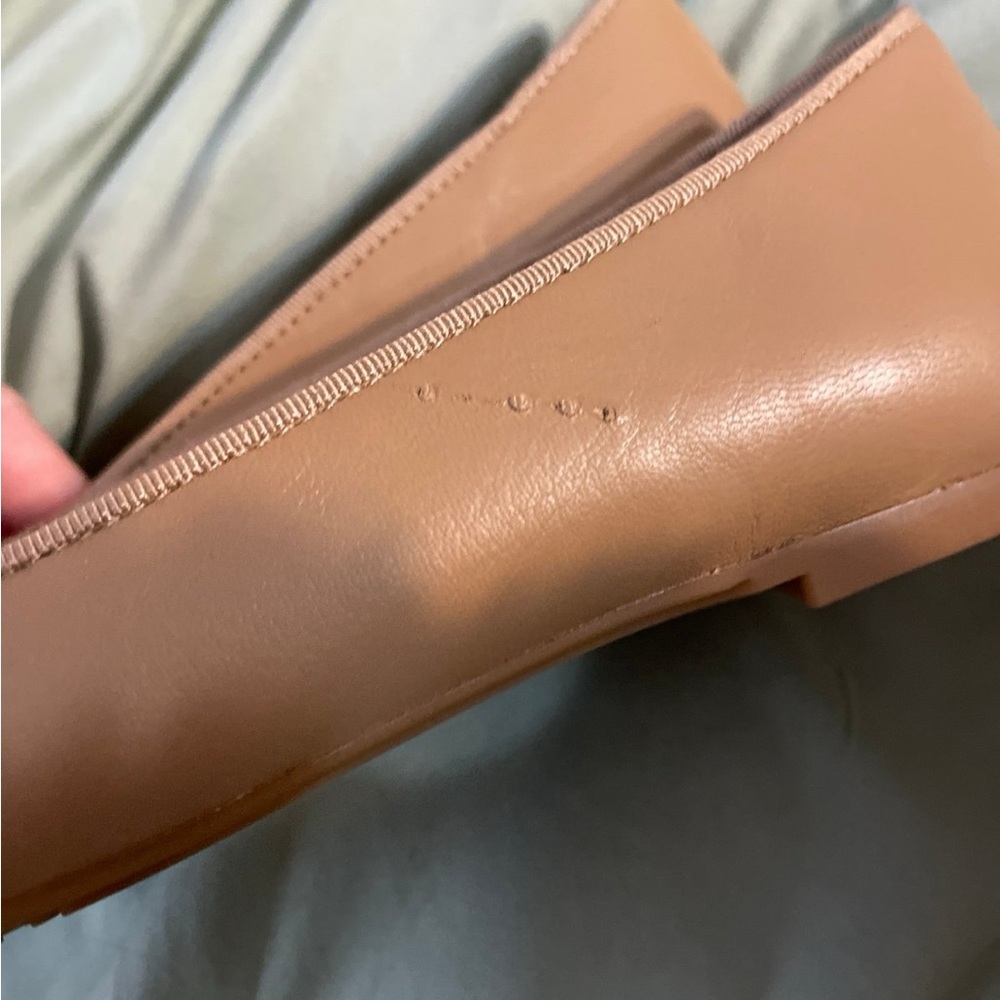 Michael Kors Beige Ballet Flats with Bow - Picture 6 of 6